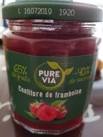 Mängden socker i CONFITURE FRAMBOISES