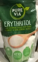 Mängden socker i Erythritol