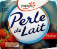 Mängden socker i Perle de Lait (Fraise) 4 Pots