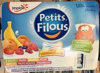 Mängden socker i Fromage frais sucré aromatisé enrichi en vitamine D