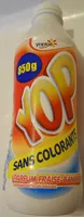 Mängden socker i Yop, Parfum Fraise-Banane