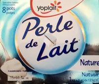 Mängden socker i Perle de Lait (Nature) 8 Pots