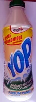 Mängden socker i Yop, Parfum Vanille (Offre Economique)