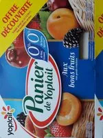 Mängden socker i Panier de Yoplait aux bon fruits (0% mat gras. - 0% suc. ajout)
