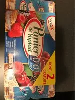 Mängden socker i PANIER 0% MG FRUITS ROUGES 125Gx8