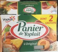 Mängden socker i Panier de Yoplait Fruits 125Gx8