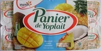 Mängden socker i Panier de Yoplait Exotique Mangue, Coco, Ananas