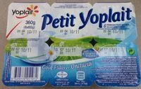 Socker och näringsämnen i Petit yoplait std