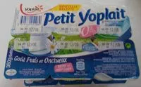 Socker och näringsämnen i Petit yoplait 0