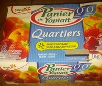 Mängden socker i Panier Yoplait Quartiers 0%