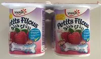 Mängden socker i Petits Filous Fromage Frais, Strawberry & Raspberry