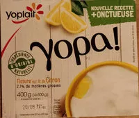 Mängden socker i Recette au yaourt nature, sur lit de citron