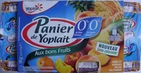 Mängden socker i Paniers de Yoplait Aux Bons Fruits 0% mg