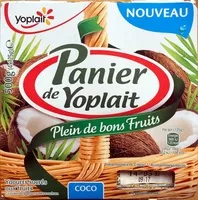 Mängden socker i Panier de Yoplait Coco