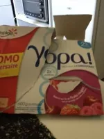 Mängden socker i Yopa! Nature sur lit de fruits rouges (2% MG)
