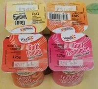 Mängden socker i Yaourts Sucrés Aromatisés