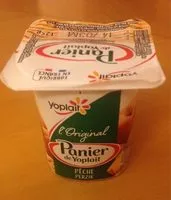 Mängden socker i Panier de Yoplait Pêche