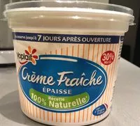Mängden socker i Crème Fraîche Épaisse 30%
