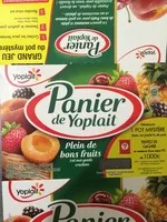 Mängden socker i Panier de Yoplait - Plein de bons fruits
