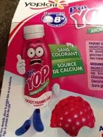 Mängden socker i Yaourt à boire sucré aromatisé