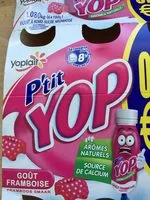 Mängden socker i P'tit Yop