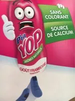 Mängden socker i Yaourt à boire sucré aromatisé