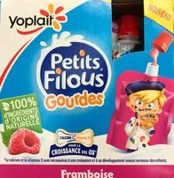 Mängden socker i Petits Filous Gourde Framboise