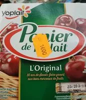 Mängden socker i Panier de Yoplait Cerise