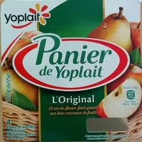 Mängden socker i Panier de Yoplait L'Original Pomme Poire