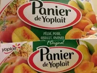Mängden socker i Yaourts fruits jaunes - Panier de Yoplait