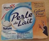 Mängden socker i Perles de lait