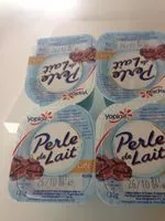 Mängden socker i Yaourts café Perle de Lait