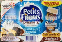 Mängden socker i Desserts lacté vanille chocolat