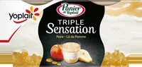 Mängden socker i Panier de Yoplait - Triple Sensation Poire-Pomme