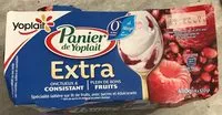 Mängden socker i EXTRA Yaourts Framboise Grenade Panier de Yoplait