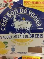 Mängden socker i Yaourt au lait de Brebis