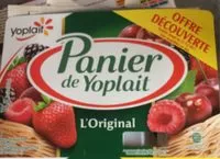 Mängden socker i Panier de yoplait