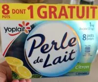 Mängden socker i Perle de lait