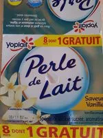 Mängden socker i Perle de lait vanille