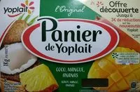 Mängden socker i Panier de Yoplait exotique