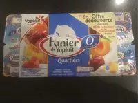 Mängden socker i Panier de yoplait quartiers