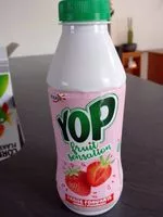 Mängden socker i Yop fruits sensation fraise fondante