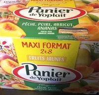 Mängden socker i Panier de Yoplait Fruits Jaunes