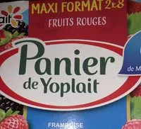 Mängden socker i Panier de yoplait fruits rouges 0%