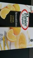Mängden socker i Sensations Paniers de Yoplait
