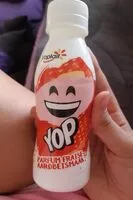 Mängden socker i Yop fraise