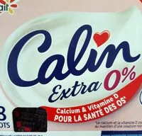 Mängden socker i Calin extra 0%