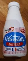 Mängden socker i Crème fluide à 30% de matières grasses.