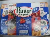 Mängden socker i Yaourt 0% mat.gr., aux fruits, aromatisé, avec édulcorants