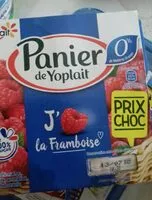 Mängden socker i Panier de yoplait